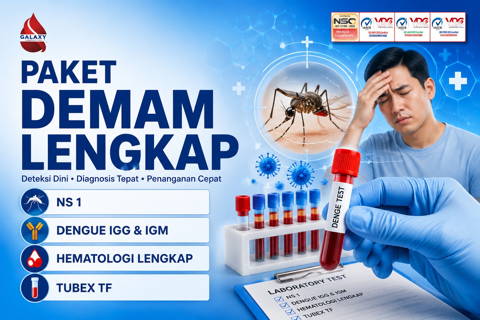 SCREENING DEMAM LENGKAP